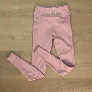 Women’s XS Valens full length leggings with mesh design on the legs
